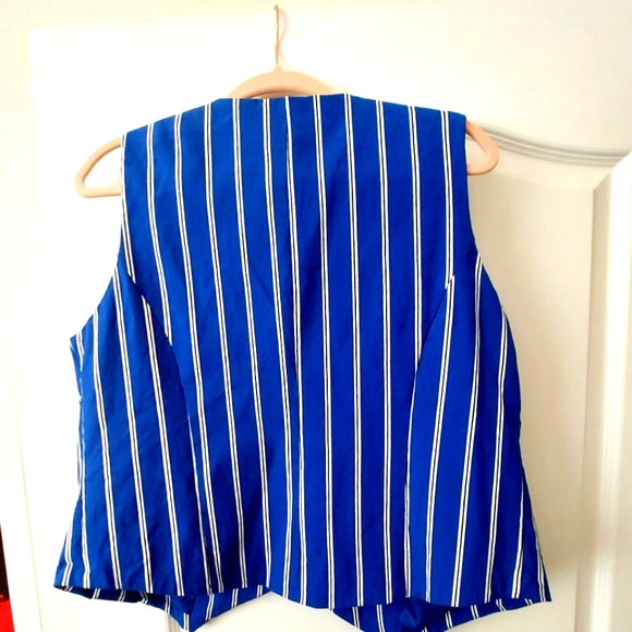 Pinstripped Vest and Pant (Sold Separately At The Listing Price) - Picture 4 of 8